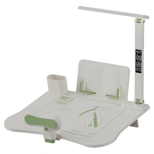 眼护士坐姿矫正器儿童学习写字姿势矫正器小学生桌面款防近视护眼读写台灯学生作业防低头坐姿矫正神器