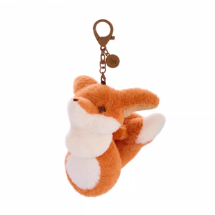 光遇小王子季狐狸徽章 狐狸毛绒别针钥匙扣挂件自带NFC可扫描功能