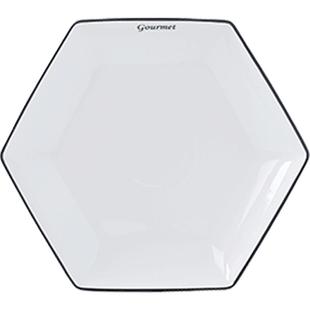 六角盘子碗家用2024新款拼盘组合过年团圆陶瓷餐具套装菜盘饭碗