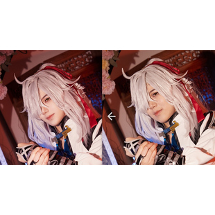 cos后期cosplay修图ps人像精修漫展场照后期特效修图合成换背景