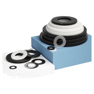 塑料尼龙垫片圆形绝缘平垫橡胶超薄螺丝垫片加厚垫圈硅胶M3M4M5M6