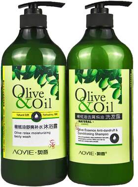 黛维莉橄榄油萃取洗沐套装1L+1L