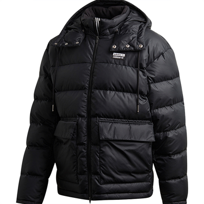 Adidas/阿迪达斯正品三叶草男子可拆卸连帽运动羽绒服FL0015