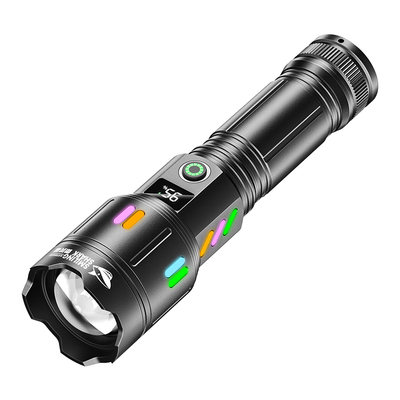 2026新款强光充电变焦疝气手电筒