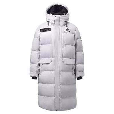 【鹅绒】骆驼运动羽绒服冬季新款极寒女款男款长款加厚保暖面包服
