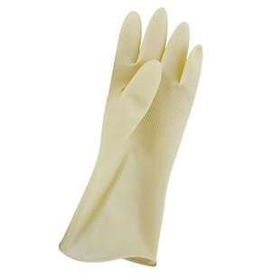 帮手仕加厚耐磨乳胶手套家务清洁洗碗工业劳保防护手套家用防滑