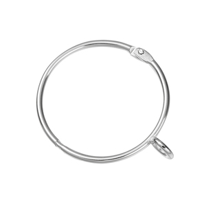 窗帘开口挂环圈活口金属挂钩罗马杆圆圈窗帘扣环活扣窗帘配件吊环