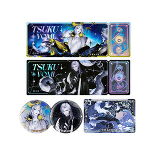 onmyoji阴阳师周边月烬宵宴系列镭射票套装徽章流沙麻将官方正版