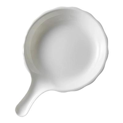 依山石坊烤盘骨瓷家用手柄披萨盘