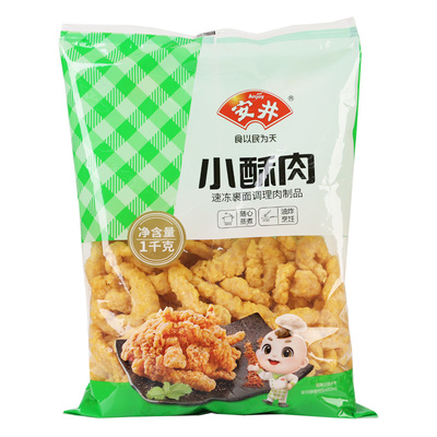 安井小酥肉1kg*10袋整箱