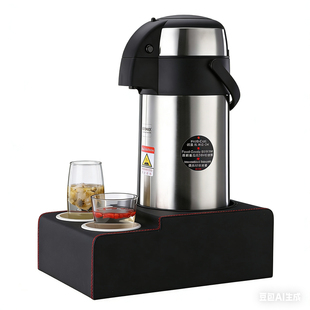 按压式保温壶家用气压式热水瓶304不锈钢胆开水瓶暖瓶大容量3L5L