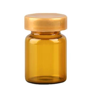 4ml免内塞工具金盖西林瓶5ml卡口翻盖瓶重复使用10ml原液分装小瓶