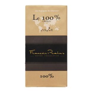 法国进口Pralus Melissa牛奶黑巧克力100g金奖纯可可脂盒装圣诞节