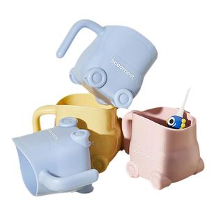 儿童刷牙杯洗漱牙缸牙刷杯子1-3岁宝宝家用漱口杯可爱男女孩防摔