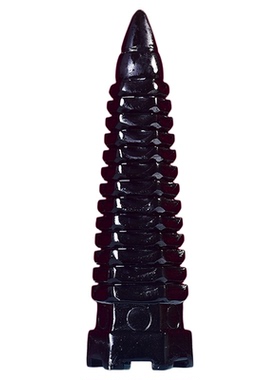 天然黑曜石文昌塔摆件九层十三层书房客厅卧室玄关摆件