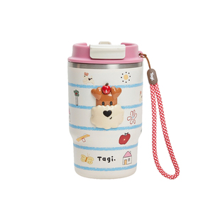 Tagi.保温杯女生高颜值2025新款水杯子小巧便携吸管高颜值可爱男