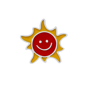 卡通可爱胸针 学生创意星星月亮太阳闪电小别针 衣服包包百搭胸花