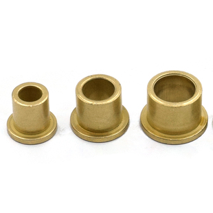 粉末冶金含油轴承法兰台阶带肩铜套挡边衬套内6 8 10 12 16 20-30