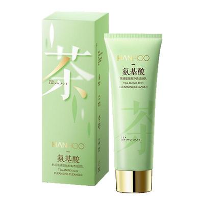2瓶 韩后茶清氨基酸洗面奶温和不伤肤净澈洁颜乳保湿洗面奶