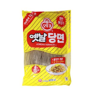 韩国原装进口不倒翁粉丝500g炒杂菜炒粉丝麻辣红薯细粉条火锅食材