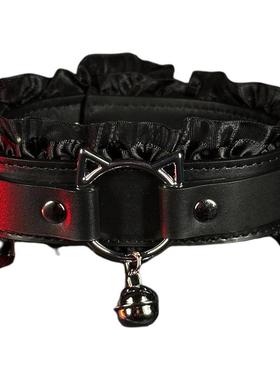 CHICCHOK猫咪蕾丝项圈原创颈环