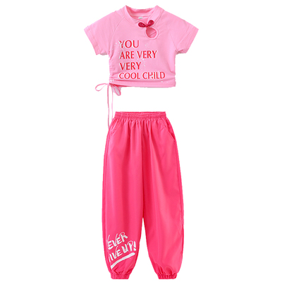 儿童街舞潮服套装爵士舞蹈表演服