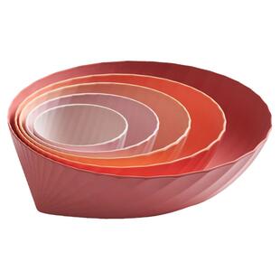 造作茶花套碗法式设计师创意餐具沙拉碗零食盘果盘ZAOZUO