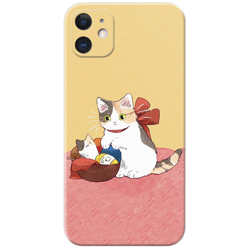 小猫咪适用苹果手机壳女款