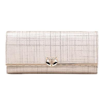 名牌长款钱包牛皮高档招财手拿包