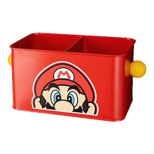 零食收纳盒桌面可爱收纳筐铁盒多巴胺杂物化妆品办公宿舍玄关收纳