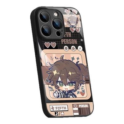 适用oppo卡通玻璃手机壳第五人格