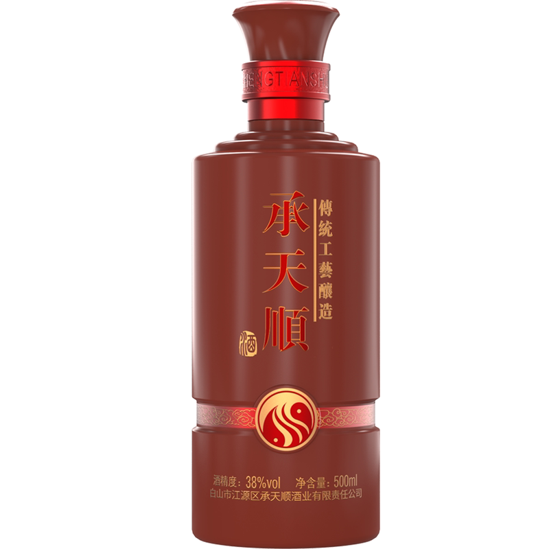 承天顺38度500ml*1瓶装浓香型