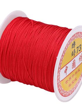 香香手工编织线diy红绳