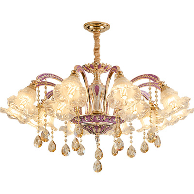 欧式水晶吊灯现代简约轻奢