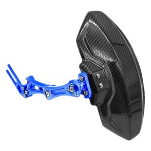 小牛电动改装后挡泥板N1S 鬼火战速小龟酷奇小猴子炭纤维后盾可调