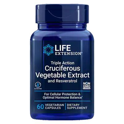 lifeextension西兰花白藜芦醇