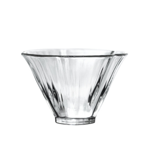 彩集堂 花朵小茶杯 耐热玻璃品茗杯功夫茶具透明观汤客人喝茶杯子