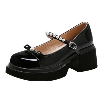 星期六甜美可爱百搭玛丽珍单鞋女