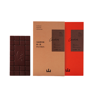 上山喝茶 x JL.Chocolate 滇红红茶风味 乌龙茶 单一源手工巧克力
