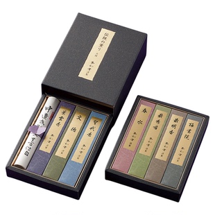 日本玉初堂 最秀香最明香春水梅书院文德景云香圣代香7味礼盒