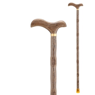 鸡翅木拐杖老人防滑拐棍实木四脚轻便木质手杖老年人红木拐杖手杖