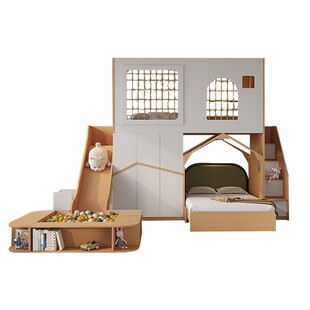 考拉森林多功能组合儿童上下床双层床高低子母床树屋秘密基地高架