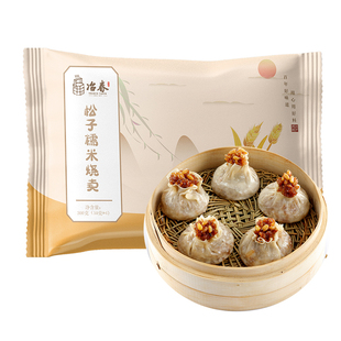 扬州特产冶春松子糯米烧麦加热即食速冻包子速食儿童营养早餐点心