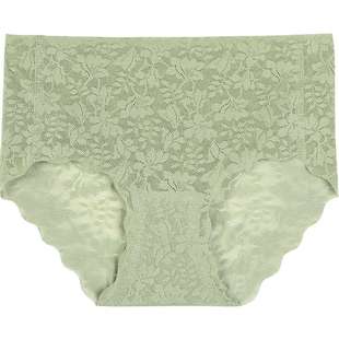 伊维斯蕾丝内裤壳聚糖抑菌透气舒适无痕抗菌小海豚内裤女士