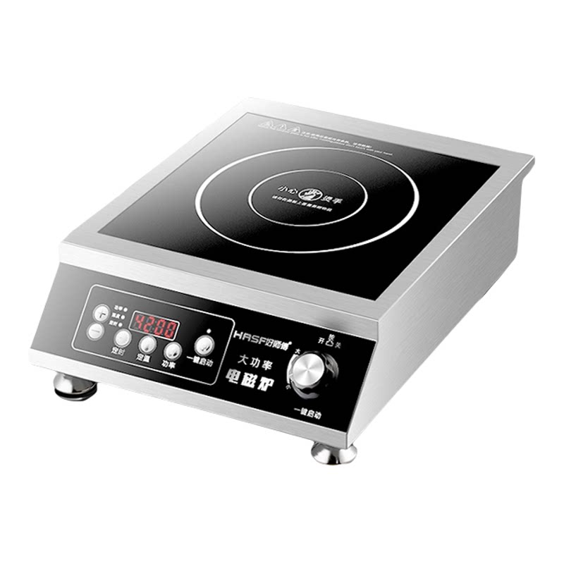 好师傅家商两用电磁炉大功率饭店专用凹面猛火3500W4200W防水炉灶