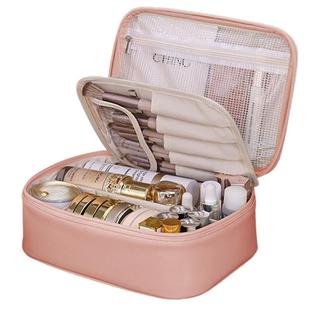 高端手提防水化妆包女大容量2025新款化妆品收纳包便携旅行洗漱包