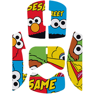 可爱卡通GPW二代三代鼠标防滑贴 狗屁王一代保护贴防汗贴 贴背