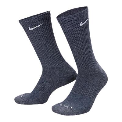 耐克中筒运动训练袜三双装
