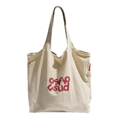 韩系简约字母小众设计帆布包包