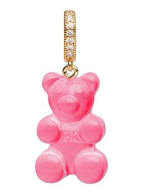 Crystal Haze Mega Nostalgia Bear Pendant 项链女HBX